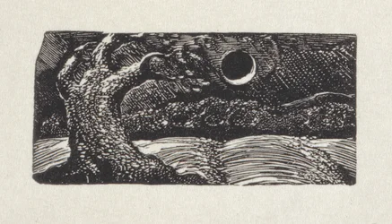 Ou soprando ventos ou linhas de sebe, 1821 (gravura em madeira)